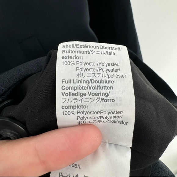 Madewell Caldwell Double Breasted Blazer in Black Size XS - Picture 9 of 10